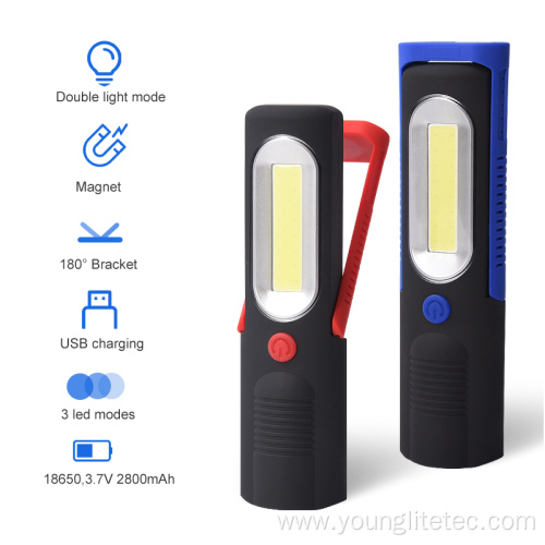 COB Rotation led worklight With Hook and Magnet